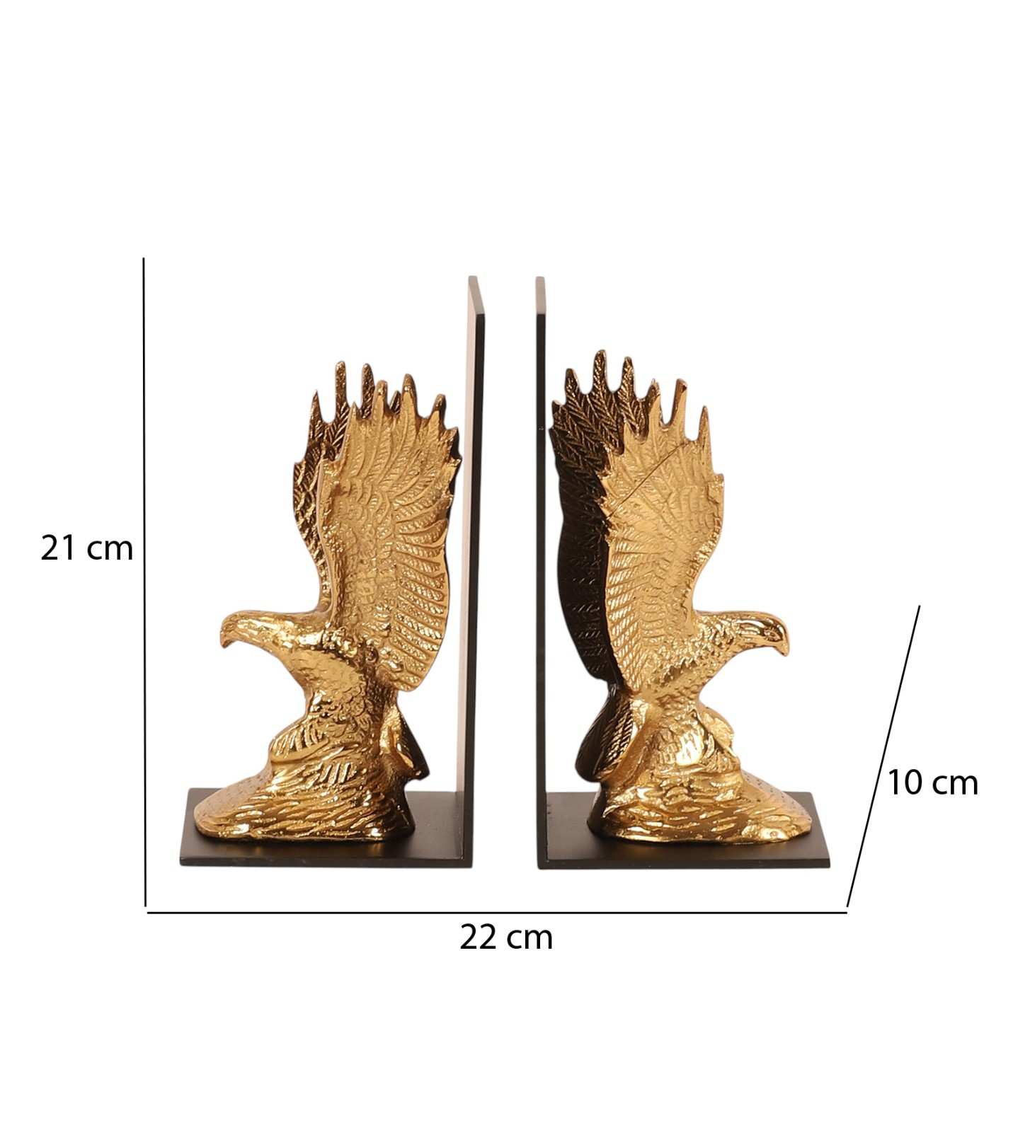 The Helion Pair Bookend Gold - Image 3