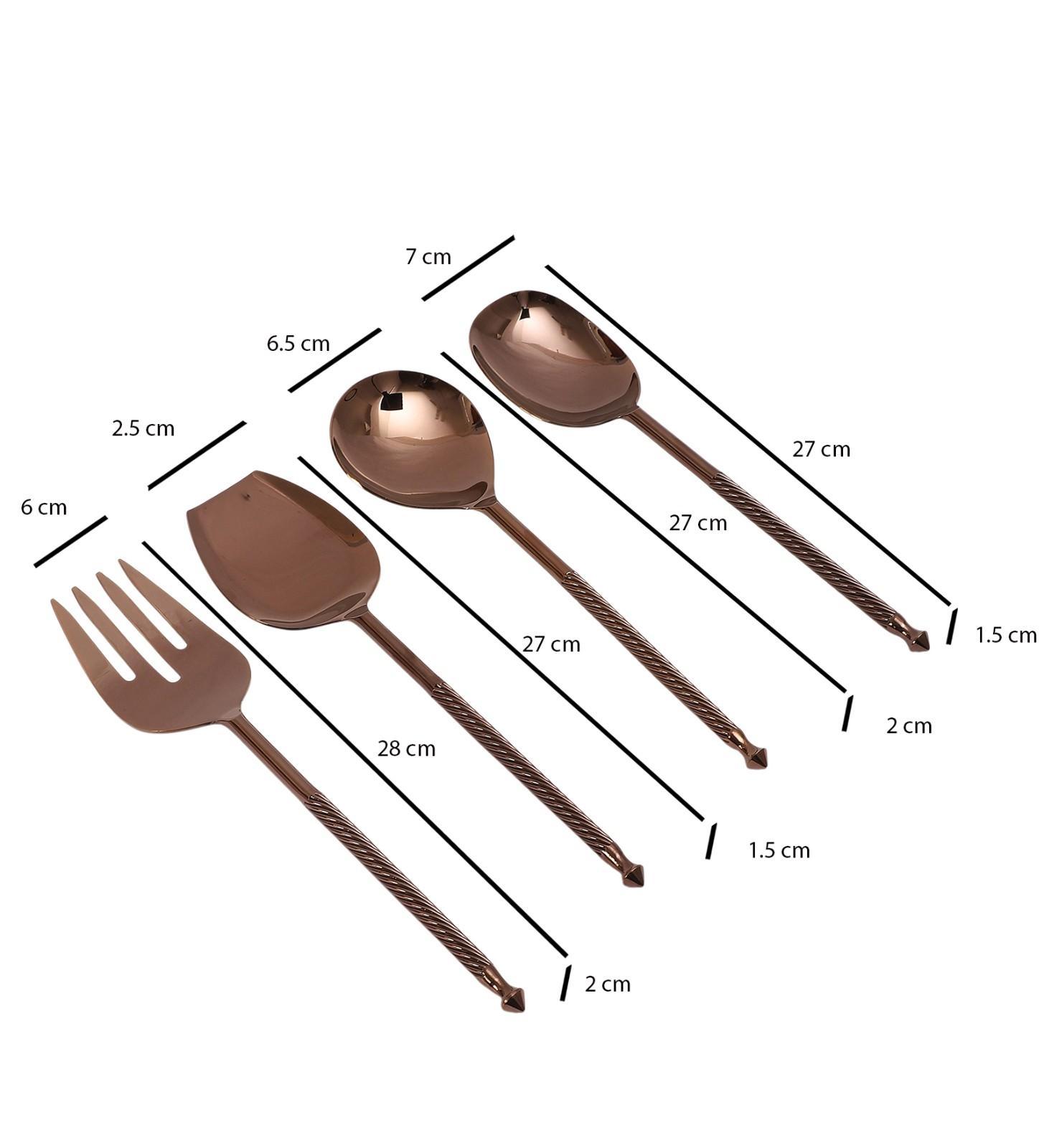 Brio Serving Set Rose Gold - Image 2