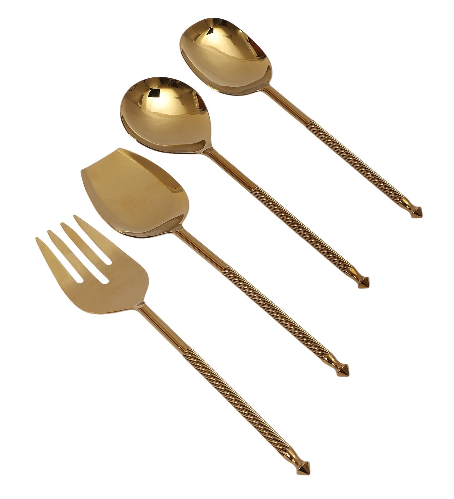 Brio Serving Set Gold - Image 2