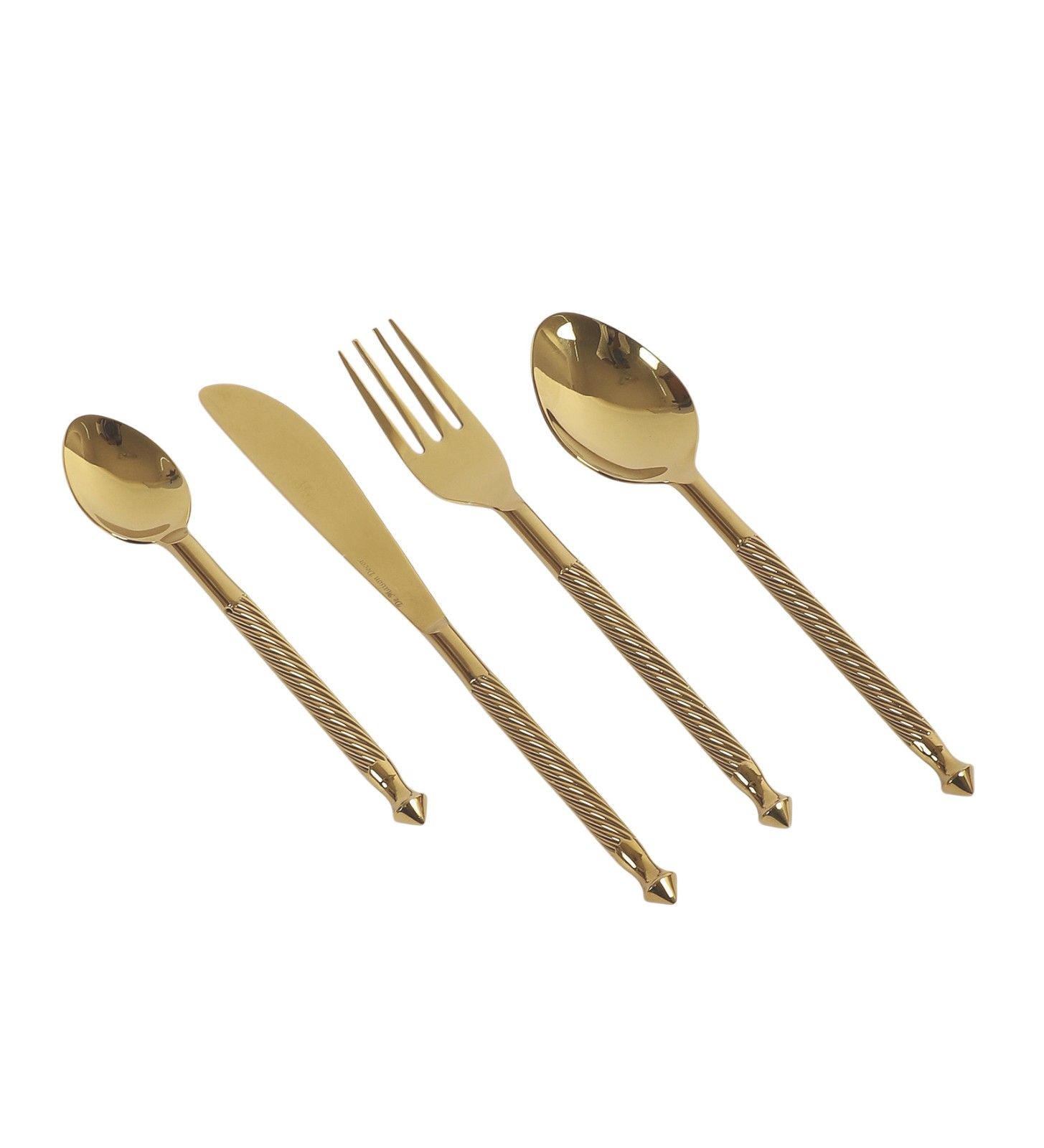 Brio Cutlery Set Gold - Image 3