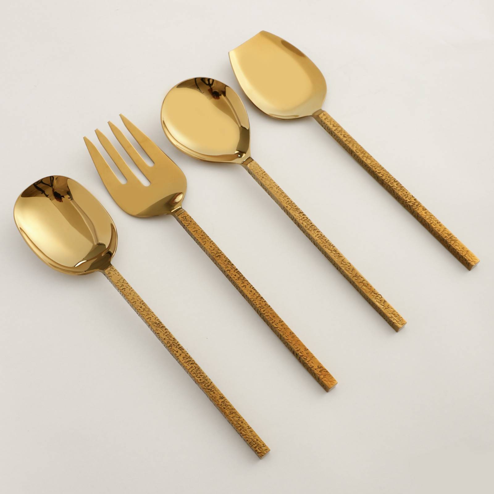 Ember Texture Serving Set Gold - Image 5