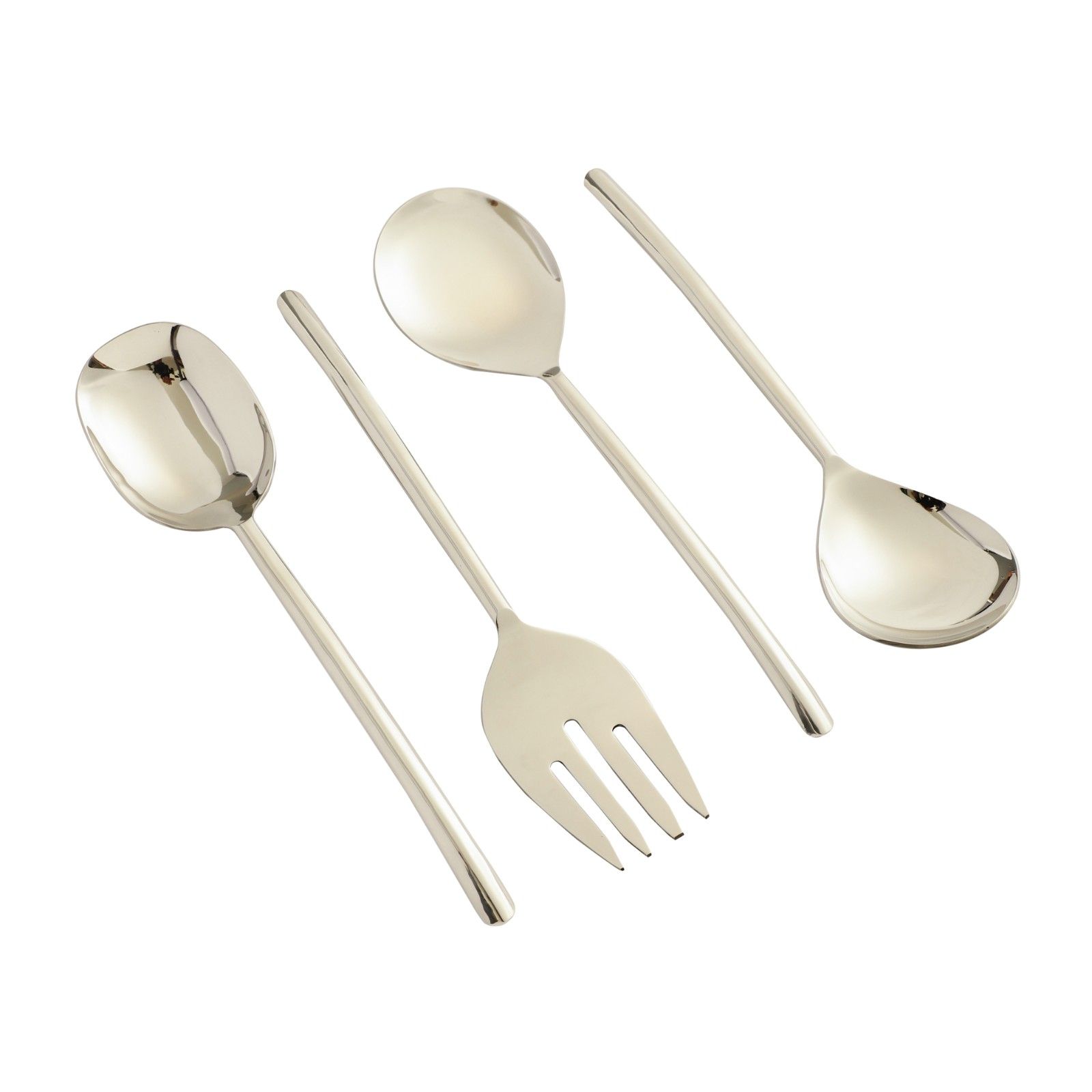 Ava Luxe Silver Serving Set - Image 6