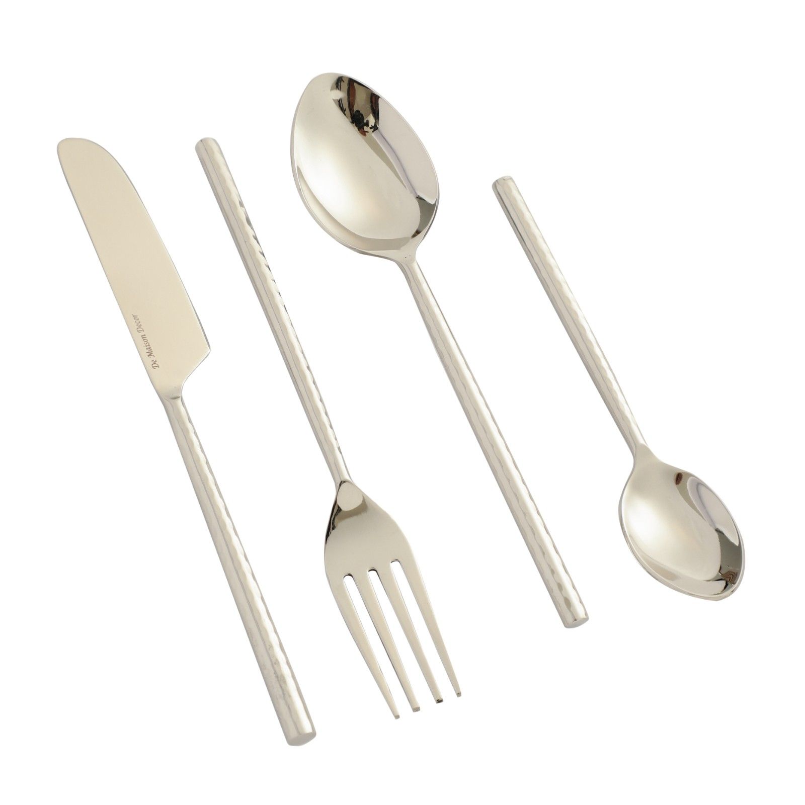 Stream Cutlery Set Silver - Image 6