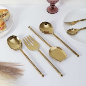 Brio Serving Set Gold